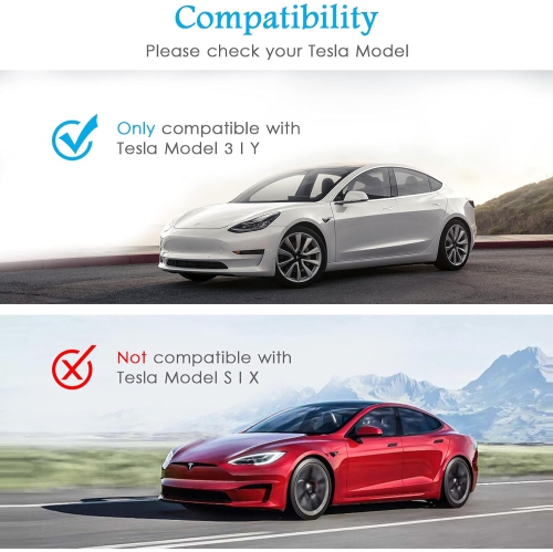 Tempered Glass Screen Protector for Tesla Model 3 / Y Touchscreen Dashboard Matte & 9H Hardness Anti-Scratch