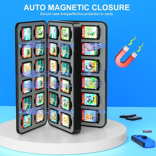 48 Game Card Case Compatible for Nintendo Switch OLED 2021/Switch/Switch lite, 48 Game Holder Cartridge Case Compatible