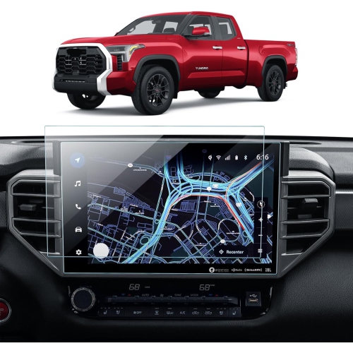 2PCS Car Screen Protector for 2022-2024 Toyota Tundra Accessories& 2023-2024 Sequoia 14" Nano GPS Navigation