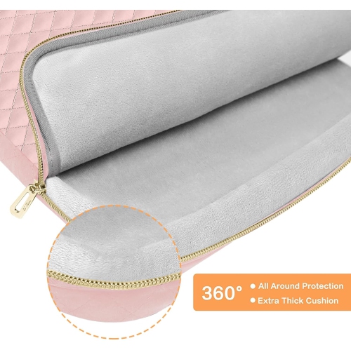 360 Protective Laptop Sleeve Compatible with MacBook Air/Pro, 13-13.3 inch Notebook, Compatible with MacBook Pro
