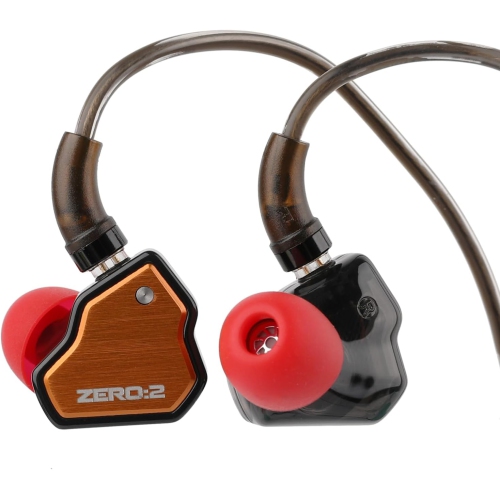 7Hz x Crinacle Zero:2 in Ear Monitor, Updated 10mm Dynamic Driver IEM, Wired Earbuds Earphones, Gaming Earbuds,