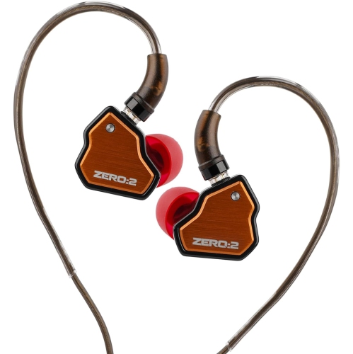 7Hz x Crinacle Zero:2 in Ear Monitor, Updated 10mm Dynamic Driver IEM, Wired Earbuds Earphones, Gaming Earbuds,