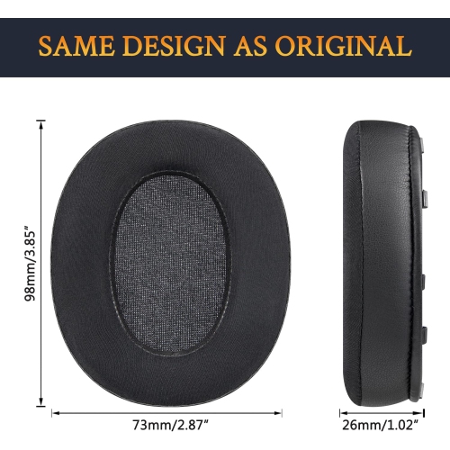 Cooling Gel Earpads Cushions Replacement for Sony WH-XB910 XB910N Extra Bass Noise Cancelling Headphones,