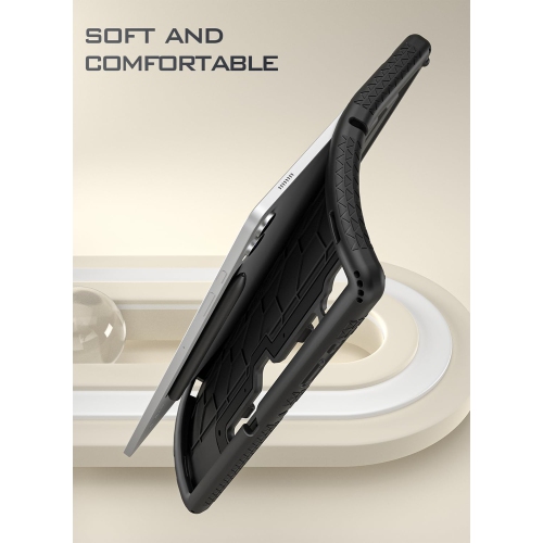 TurtleSkin Series for Samsung Galaxy Tab S9 Plus 12.4 inch Case with S Pen Holder, Heavy Duty