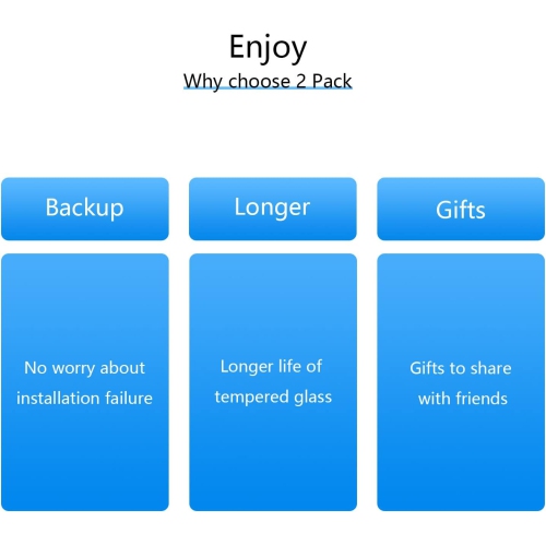 [2 Pack] Surface Laptop 5/ Surface Laptop 4 Screen Protector, Tempered Glass, Easy Installation Ultra Clear