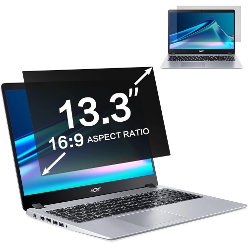 13.3 Inch Laptop Privacy Screen Filter for 16:9 Widescreen laptop privacy screen 13.3 inch and Anti-Glare Screen
