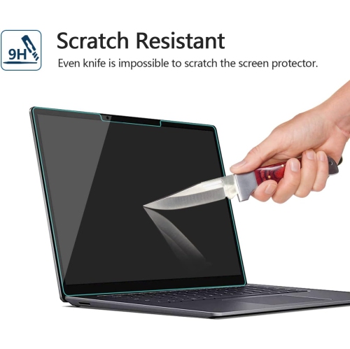 Surface Laptop 6/5/4/3/2/1 LCD Tempered Glass Screen Protector 13.5 inch Blue Light/Anti-fingerprint/Easy