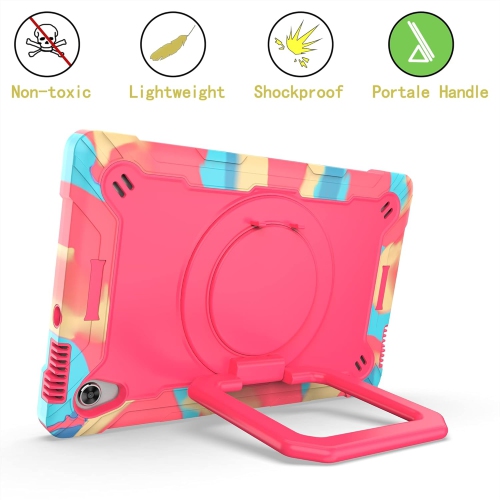 Case for Lenovo Tab M10 HD 2nd Gen/Smart Tab M10 HD 2nd Gen (TB-X306F) 10.1" 2020, 360° Swivel Stand