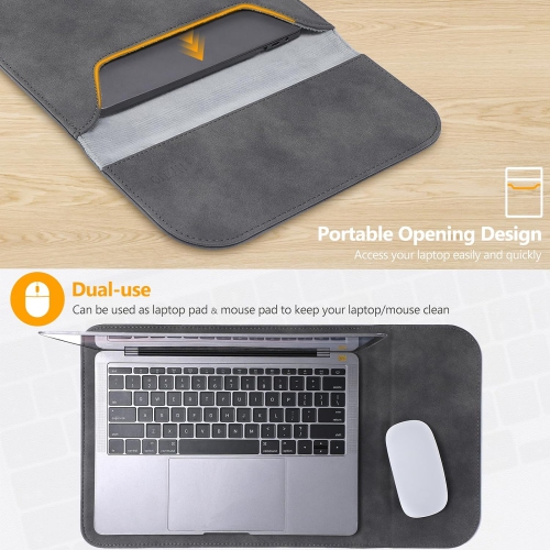 15 Inch Laptop Sleeve Bag for MacBook Air 15.3/15 M3/M2 Chip A3114 A2941 2023-2024, 15-inch Surface Laptop