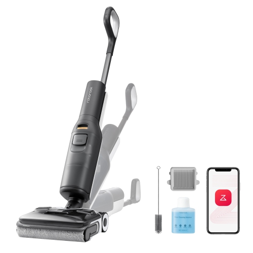 Aspirateur sans fil sec/humide ACE F25 de Roborock, nettoyeur de plancher, manœuvres en douceur avec Al Enhanced SlideTech 2,0, sans enchevêtrement