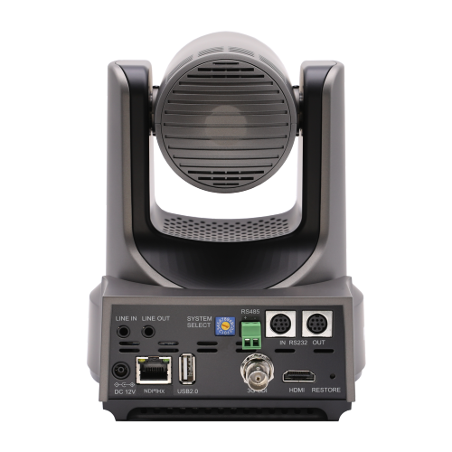 PTZOptics Move Wired Indoor 4KUHD IP Camera - Gray