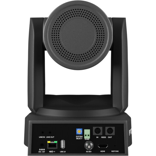 PTZOptics Move Wired Indoor 4KUHD IP Camera - Gray