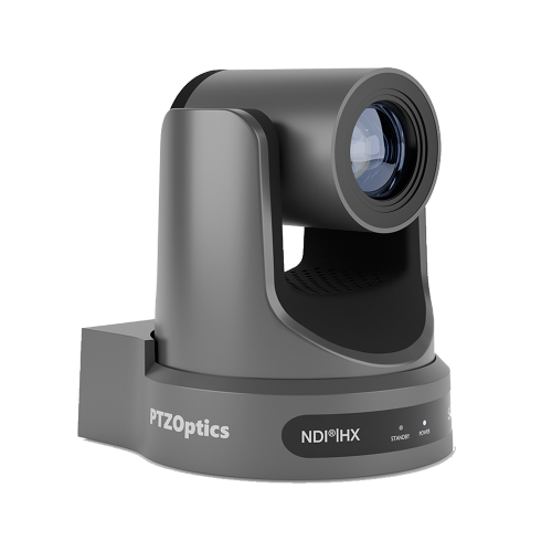 PTZOptics Move SE Wired Indoor 1080p FHD IP Camera - Gray