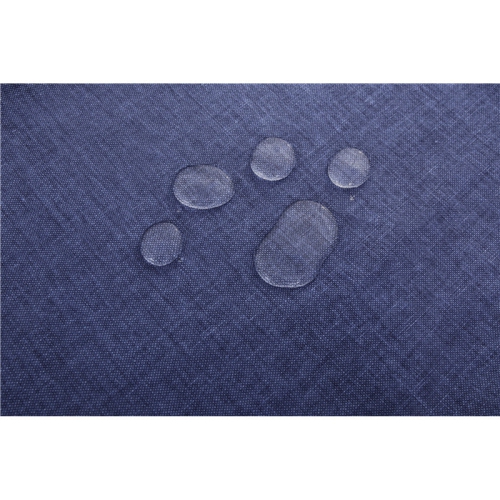 Tissu de table en vinyle bleu PANDACO