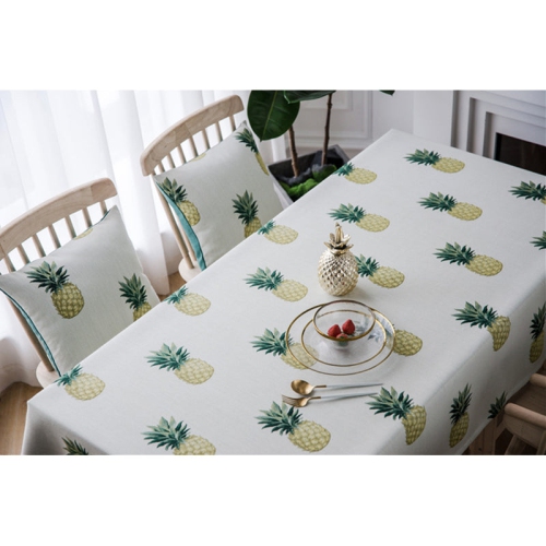 PANDACO Pineapples Cotton Table Cloth