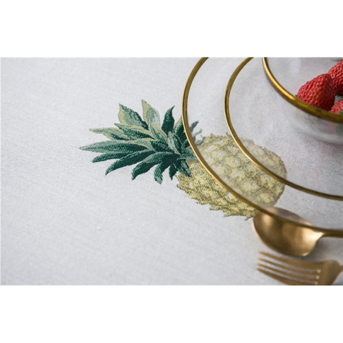 PANDACO Pineapples Cotton Table Cloth