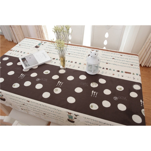 PANDACO Garden Cotton Table Cloth