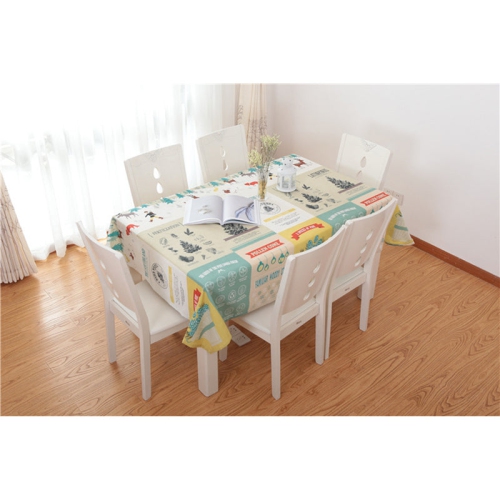 PANDACO Forest Cotton Table Cloth