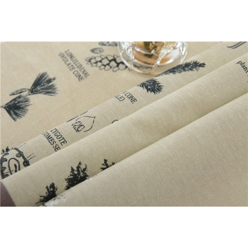 PANDACO Forest Cotton Table Cloth