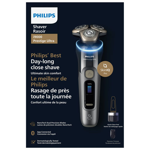 Philips i9000 Prestige Ultra Wet & Dry Electric Shaver (XP9402/31)