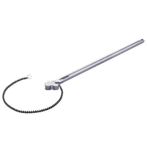 VEVOR 48 inch Chain Wrench,Chain Pipe Wrench, 13.4 inch Diameter Capacity,CRV Reversible Pipe Fitting Tool Wrench with High Strength Jaw and