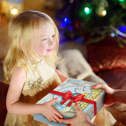 Montessori Toy Steering Wheel, Wooden Busy Board Driving Toy, Develop Motor Skills for Boys and Girls Ages 3+