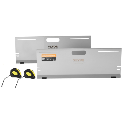 VEVOR 2-Pack Wheel Alignment Tool, Alignment Tool Toe Plates, Stainless Steel Toe Angle Measurement Tool Plate, 4 Alignment Rods and Magnetic Slots,