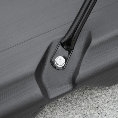 HOMCOM Portable Basketball Hoop and Stand with Wheels, 5.2-6.9ft Height Adjustable, High Strength PE Backboard and Weight Base, Black