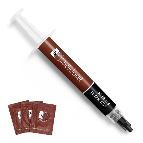 Image 1 of 5.. Noctua NT-H2 3.5g, Thermal Computer Paste incl. 3 Cleaning Wipes