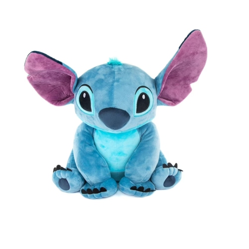 Lilo & Stitch Plush Pillow Buddy - 18" Blue Velboa, Super Soft Cuddle Toy & Decorative Bedroom Accent