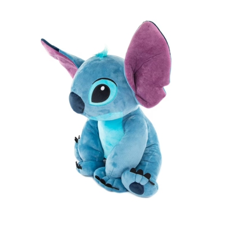 Lilo & Stitch Plush Pillow Buddy - 18" Blue Velboa, Super Soft Cuddle Toy & Decorative Bedroom Accent