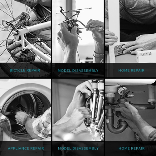 Mini Ratchet and Screwdriver Set,41-Pieces,Polycarbonate and Alloy Steel,Compact and Portable