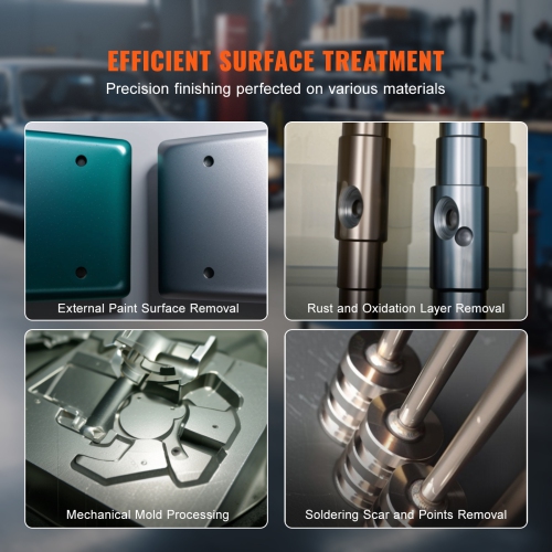 VEVOR 40 Gallon Sandblasting Cabinet, 40-120PSI Portable Benchtop Sand Blasting Cabinet, Steel Sand Blaster with Blasting Gun & 4 Ceramic Nozzles for