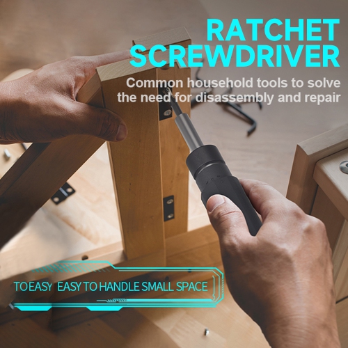 28-in-1 Ratchet Screwdriver Set, 50Nm Torque, Telescoping Rod, Strong Magnetic Adsorption, 24 Precision Bits, Household Wrenches, Perfect for Small