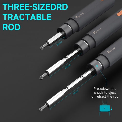 28-in-1 Ratchet Screwdriver Set, 50Nm Torque, Telescoping Rod, Strong Magnetic Adsorption, 24 Precision Bits, Household Wrenches, Perfect for Small