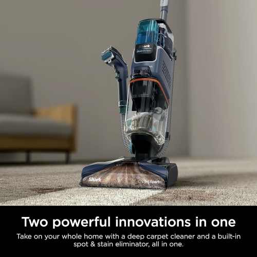 Refurbished - Shark CarpetXpert with StainStriker, Area Rug & Upholstery Cleaner for Pets, Built-In Spot & Stain Eliminator, EX200C