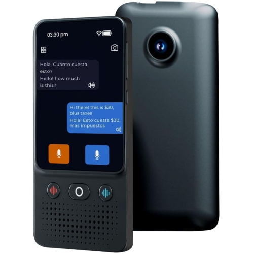 Traduction En Ligne Instantanée Dans 138 Langues, Traducteur Vocal Intelligent à IA, Multiple Fonctionnalité, Traducteur Automatique S80 Pro