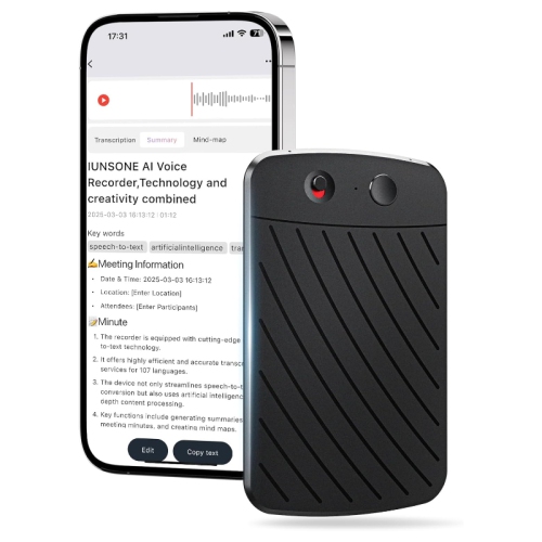 GREEN SCENIC  Ai Recorder, Note Recorder, Portable Recorder, Notebook Translator, Smart Transcription And Translation Recorder App Controlled
