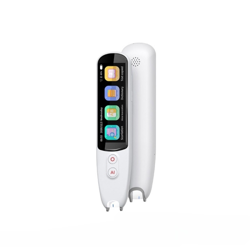 Stylo de numérisation de traduction, numériseur à stylet multifonction en temps réel avec écran tactile LCD, prend en charge 12 langues ​​Traduction
