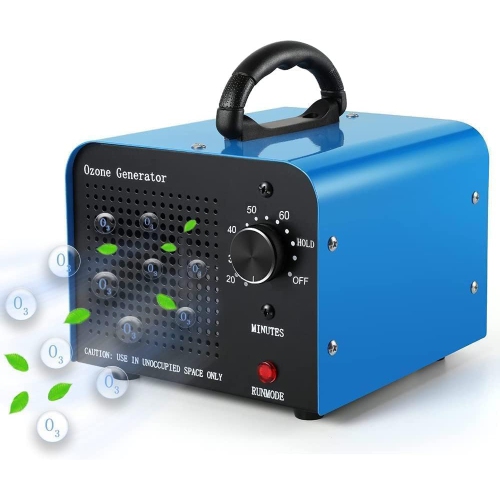 Purificateur d'air professionnel Ozone – Minuterie de 120 minutes | Élimine instantanément les bactéries et le formaldéhyde | Pour la maison, la