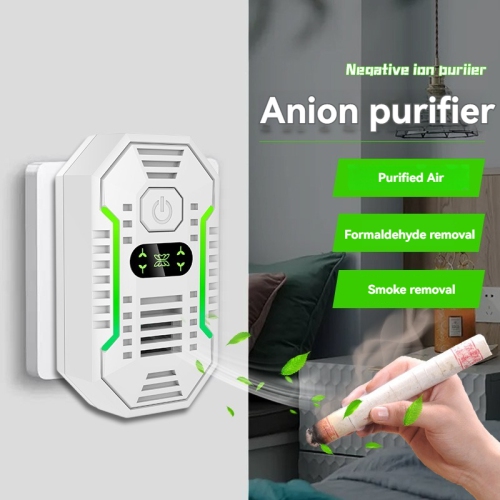 Negative ion mini air purifier, remove odor, remove smoke, remove methanol, deodorize, freshen the air purifier for room, kitchen and bathroom