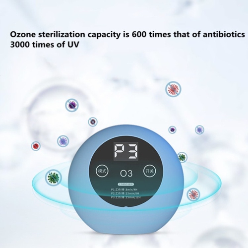 Methanol removal air purifier | 360° all-round deodorization and formaldehyde removal | Digital display | Mini ozone generator for wardrobes, shoe