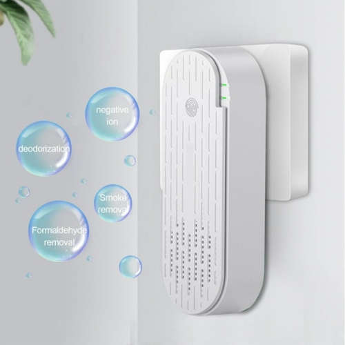 Portable air purifier for home use, using negative ion technology, quiet operation, simple design, effective removal of odors and dust, suitable for