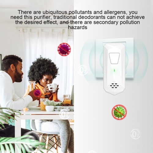 Negative Ion Air Freshener Air Purifier - No Noise, No Filter Required - Instant Deodorizer for Bedroom, Office and Car(2 pieces)