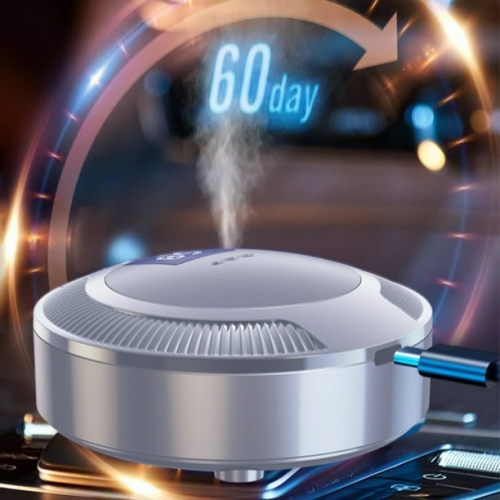 Portable ozone air purifier, rechargeable wireless, negative ion sterilization, car air purifier, mini portable, suitable for car, home and wardrobe