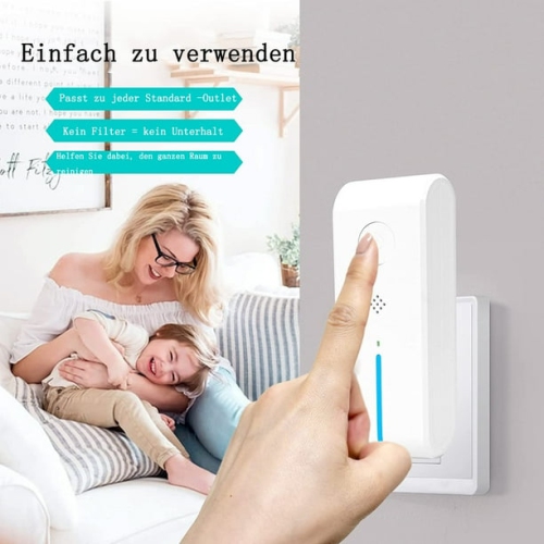 Household air purifier disinfector negative ion air purification UV ultraviolet disinfection dual-purpose smoke removal, dust removal and