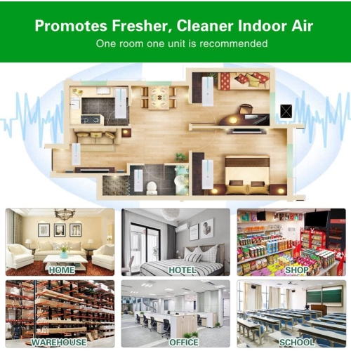 Household air purifier disinfector negative ion air purification UV ultraviolet disinfection dual-purpose smoke removal, dust removal and