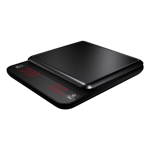 Precision Electronic Digital Coffee Scale with Timer and Peeling Function, 3kg/0.1g Espresso Weighing Tool Kitchen Scale