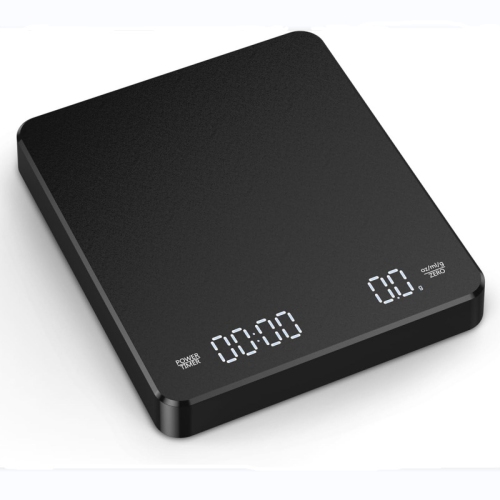Coffee electronic scale, automatic zero rechargeable coffee scale accurate for kitchen