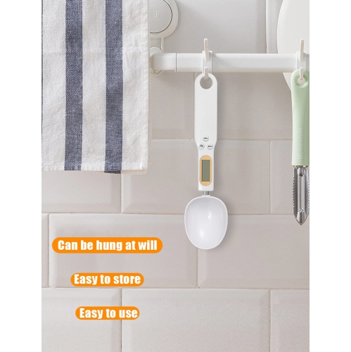 Digital Spoon Scale, Digital Kitchen Scale 500g/0.1g Kitchen Measuring Spoon Food Scale Digital Multi-function, Accurate LCD Display